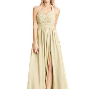 Azazie veronica size A14, champagne